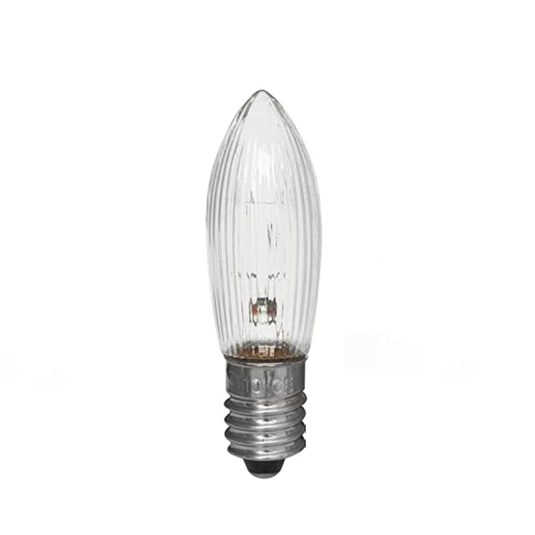 C6 E10 3W Incandescent light bulb