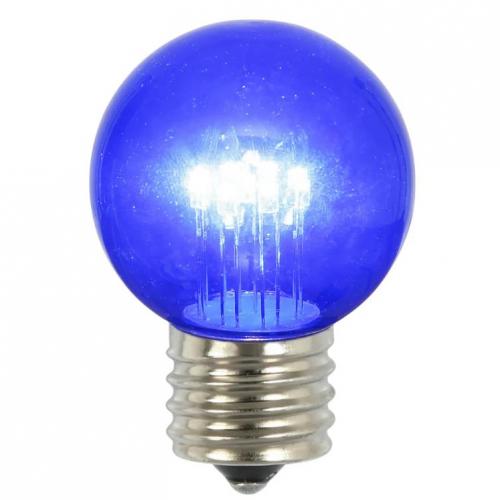 Colored LED Globe G50 Bulb 