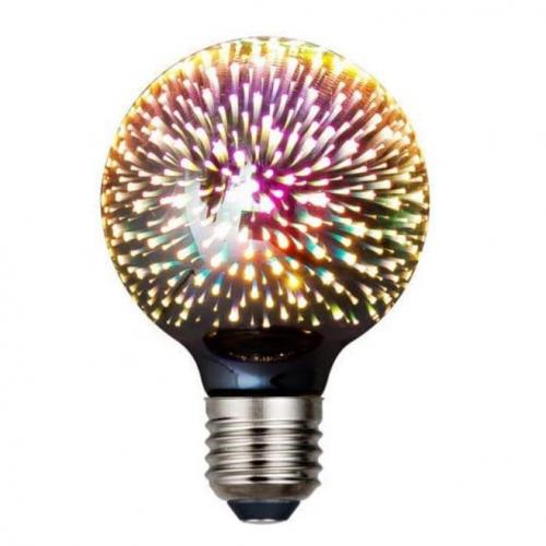 G25 3D Firework E26 Decorative LED Bulbs