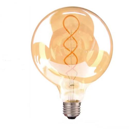 G95 Globe Flex Filament LED Edison screw bulb