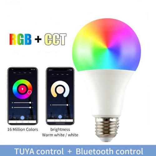 RGB LED Smart Light Bulbs With Bluetooth